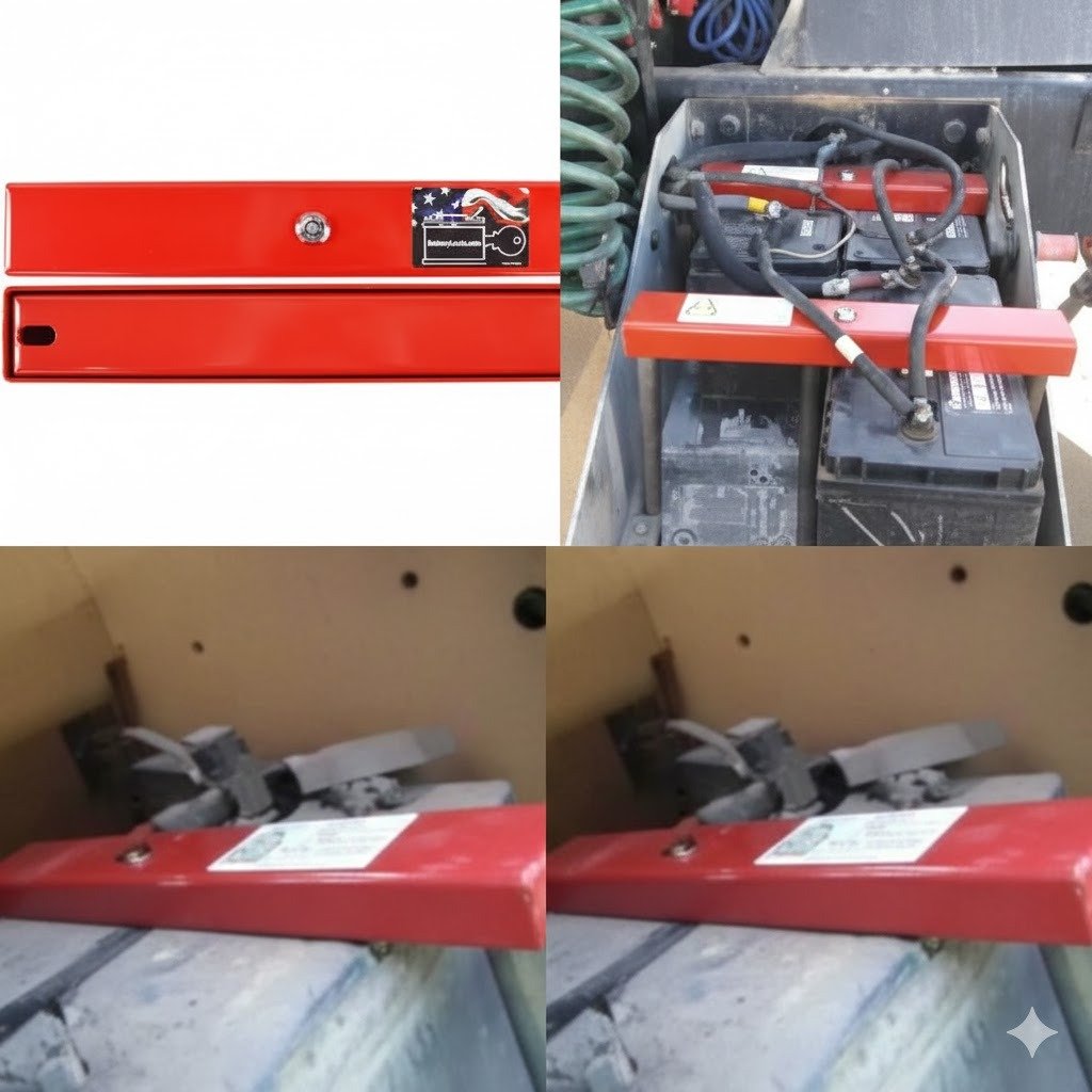 Single Battery Lock Bar – Protecting Your Light Trucks and Service Vehicles